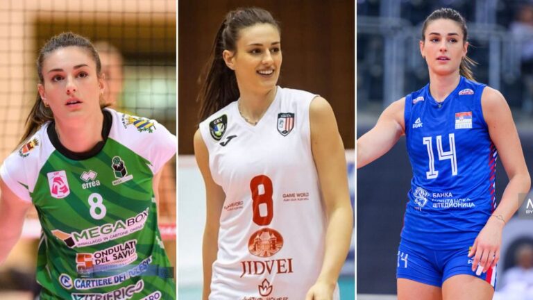 Maja Aleksić: A Rising Star in Serbian Volleyball
